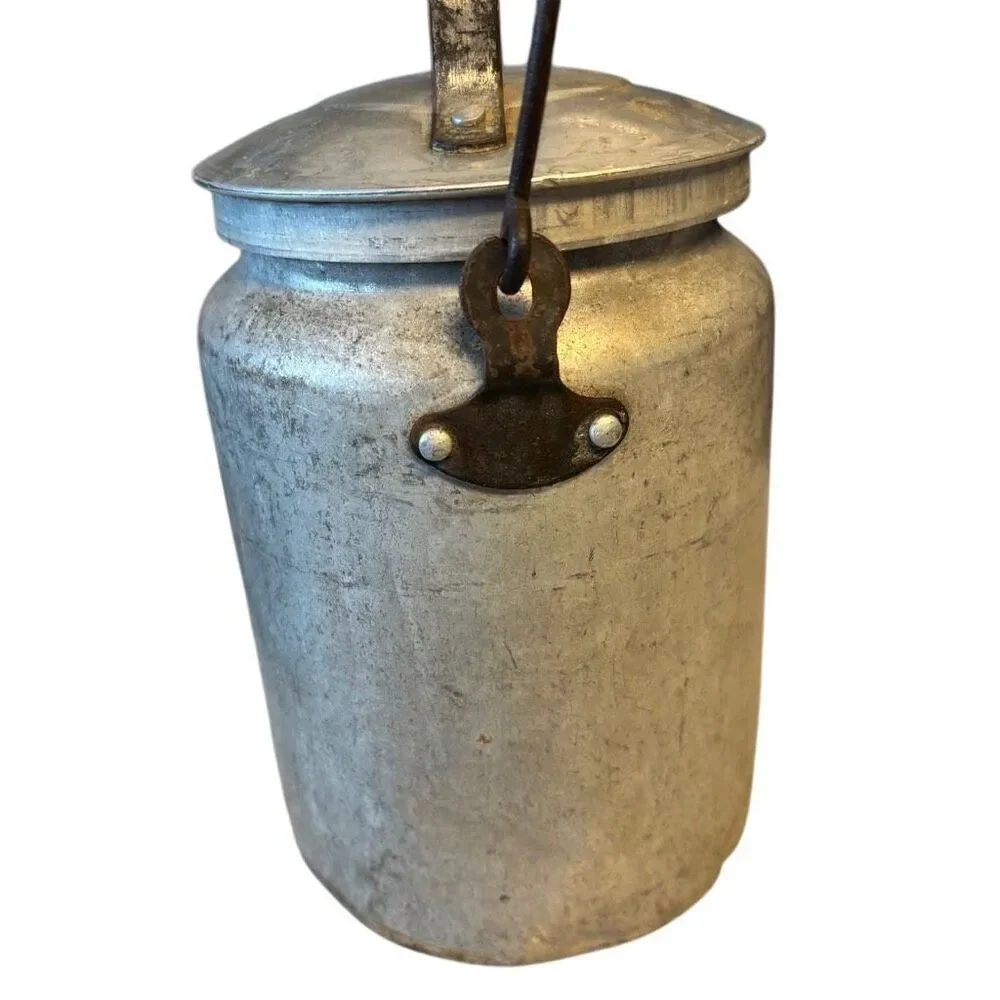 Vintage Keystone Aluminum Milk Can